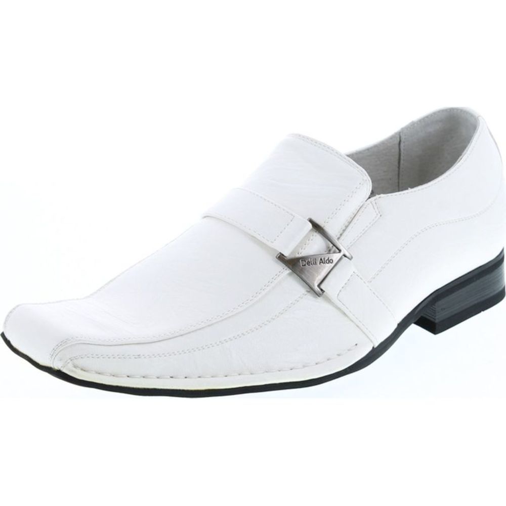 Delli Aldo M19231 White Mens flats-shoes 10.5 NEW